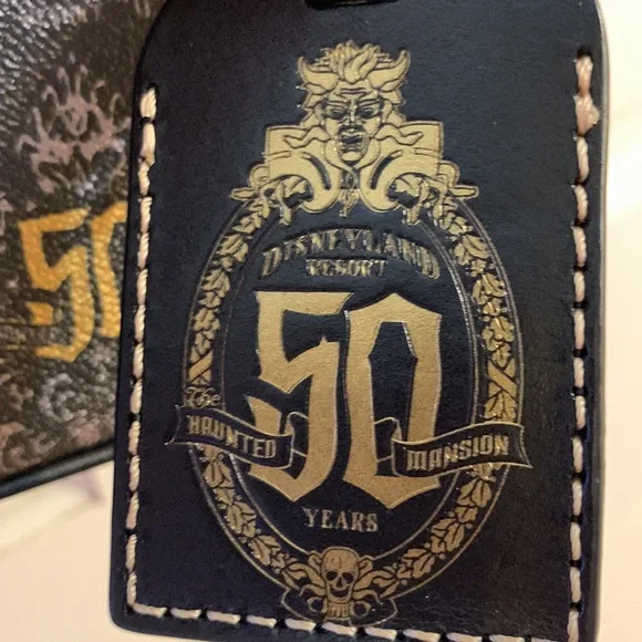 Dooney & Bourke Disneyland 50th Anniversary Haunted Mansion bag - Picture 3 of 8